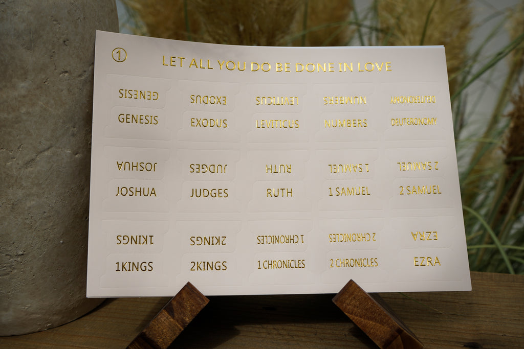 Bibelregister Beige