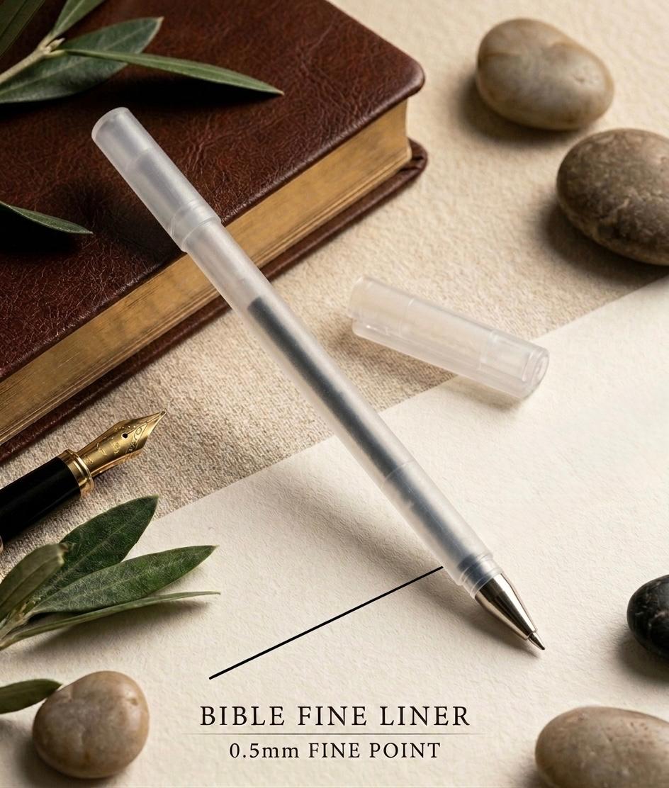 Bibel Fineliner 0,5mm (2 Stück)