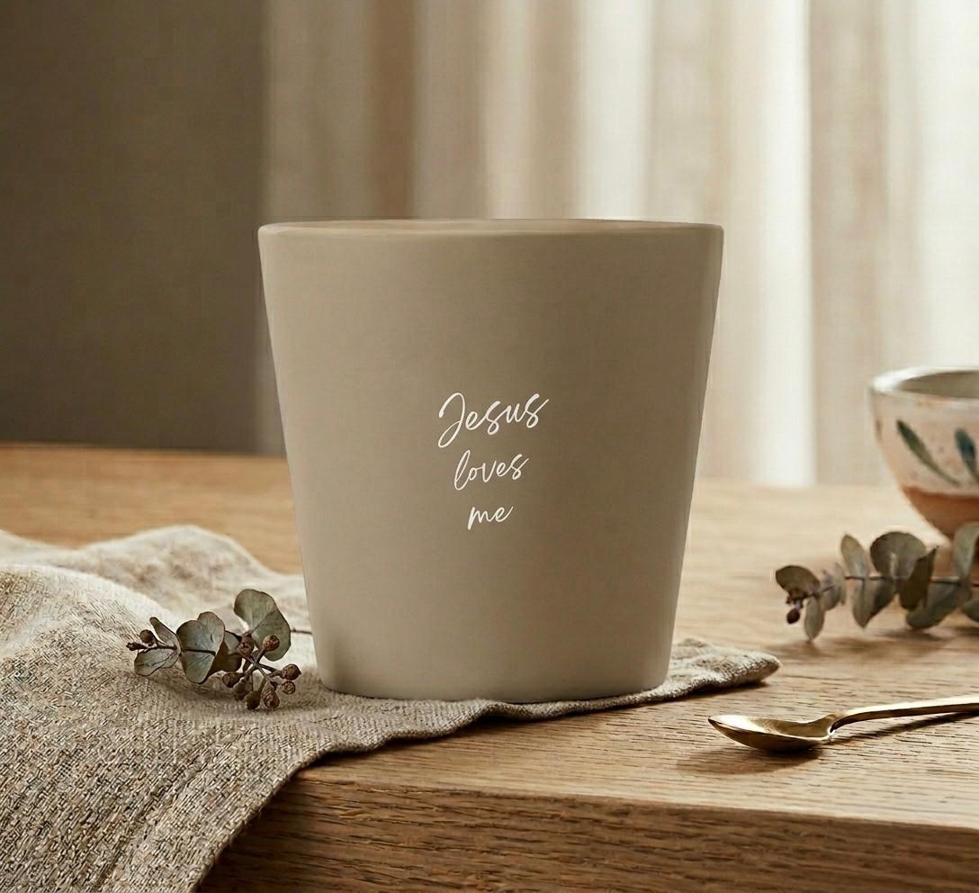 Espresso Tasse - Jesus loves me